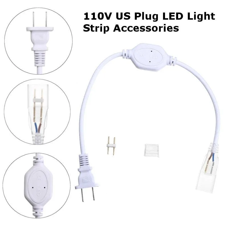 110V 220V 240V Power Supply Light Transformer driver Switch for 3014 5050 2835 5630 LED Strip EU plug Adapter Accessories | Лампы и