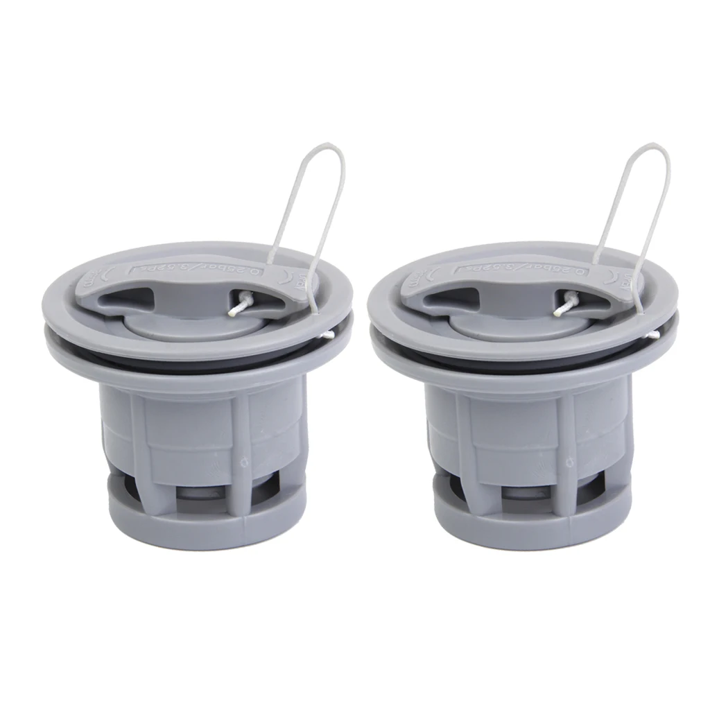 Комплект из 2 предметов с двойным уплотнением 8 паз воздушный клапан POM аксессуары