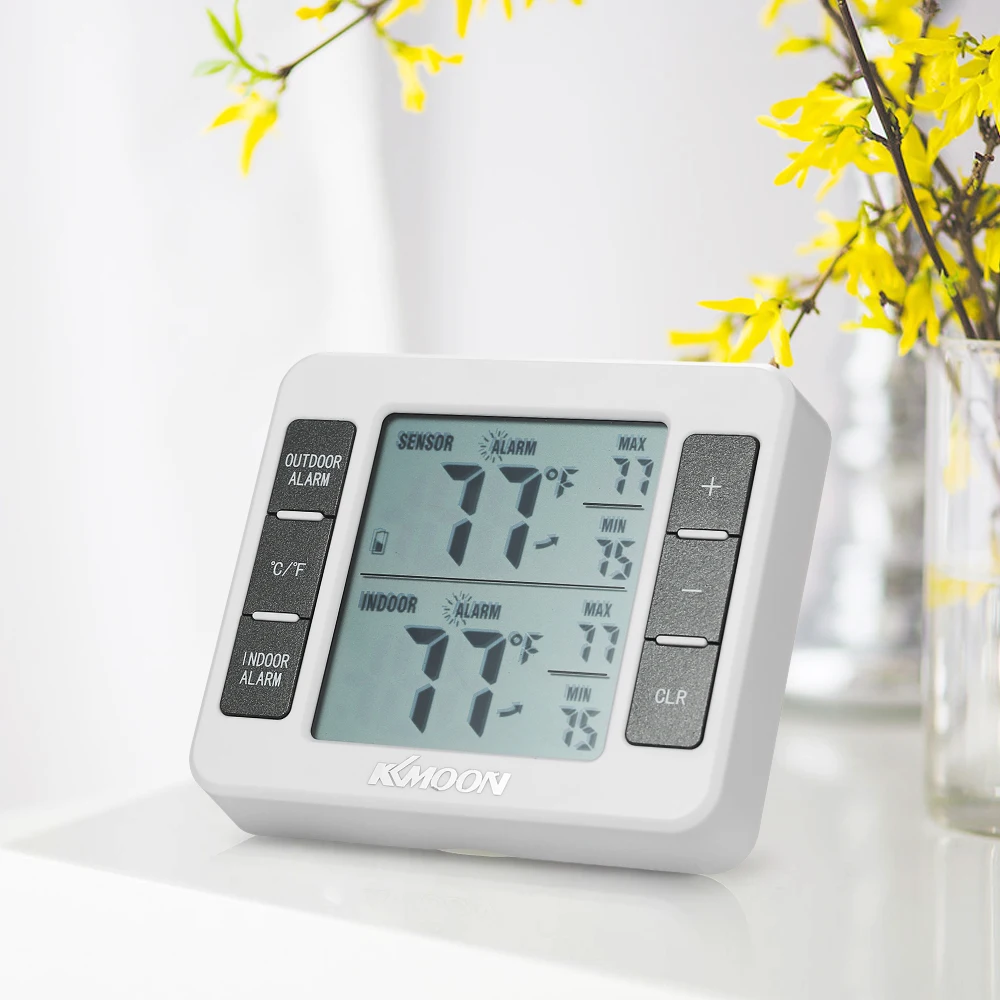 Цифровой термометр KKmoon мини тестер с ЖК дисплеем диапазон 0 50 °C|digital thermometer temperature