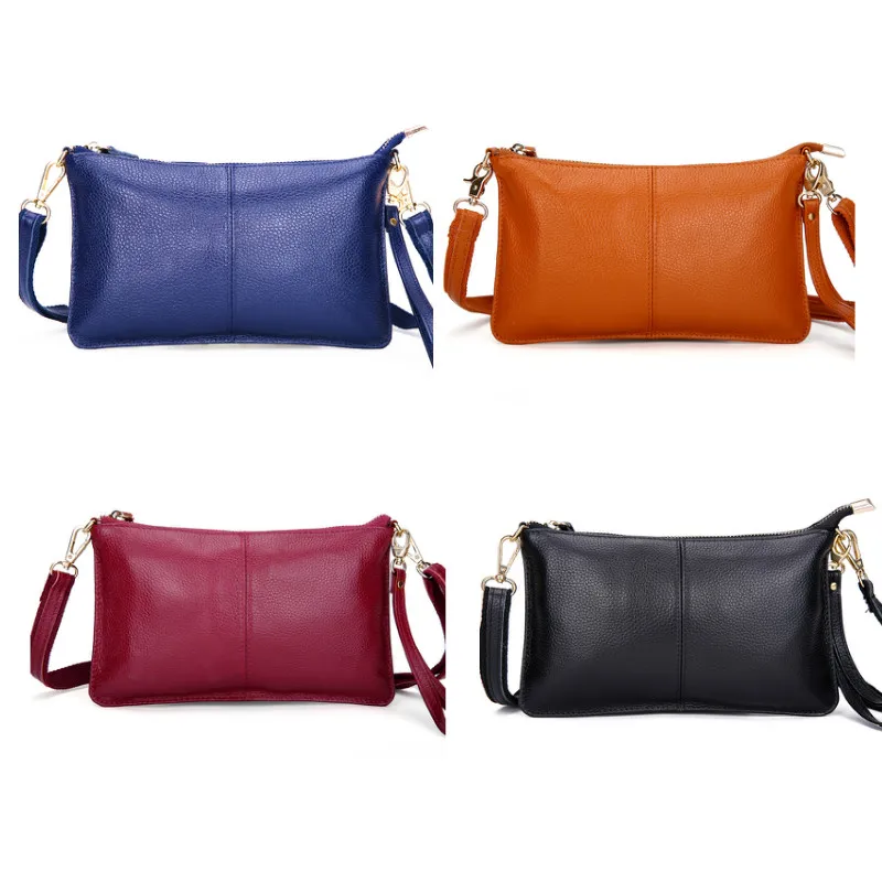 2018 модная однотонная Сумка-конверт Маленькая женская сумка из искусственной