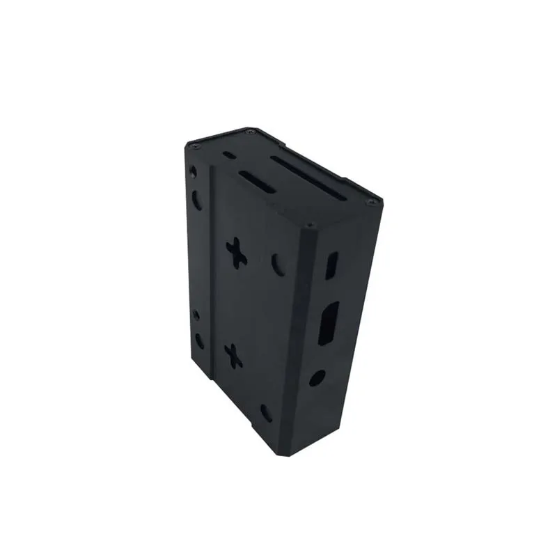 Высокое качество Raspberry Pi 3 Алюминий случае цвета черный/серебристый Box Shell +
