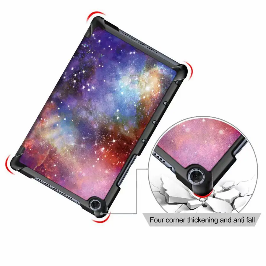 Тонкий флип чехол из искусственной кожи для Huawei MediaPad M5 lite 8 JDN2 W09/AL00 0 дюймов умный