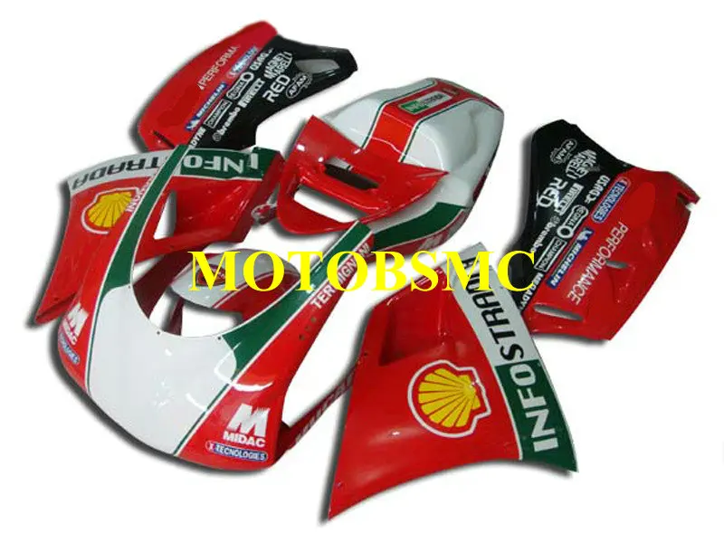 Набор обтекателей мотоцикла для DUCATI 748 916 03 04 05 Ducati 996 998 2003 2004 2005 ABS новые красные