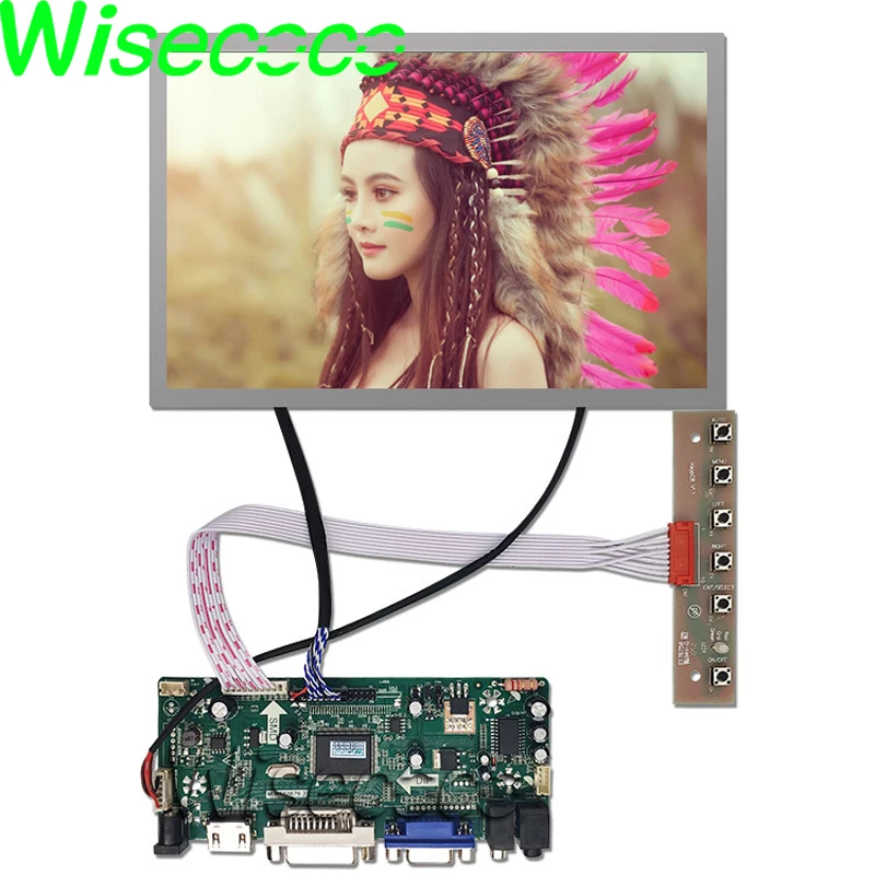 Панель ЖК экрана 12 1 дюйма 1280x800 AA121TD02 с + DVI VGA LVDS|ЖК-экраны и панели для планшетов| |