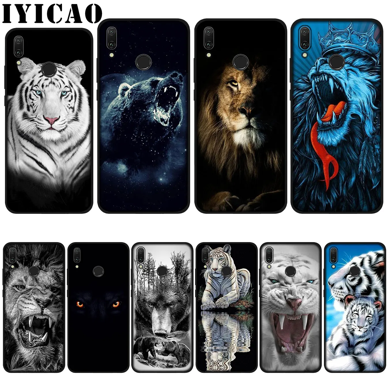 Мягкий чехол для Huawei P20 Pro P10 P8 P9 P30 Lite Mini 2017 P Smart 2019|Бамперы| |