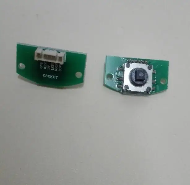 Плата управления меню с 6 контактами osd модуль для DIY fpv плата камеры|board camera|module