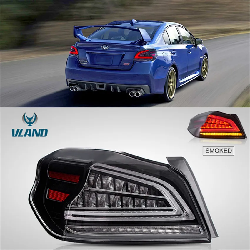 VLAND новый стиль для Subaru WRX полный светодиодный задний фонарь 2013 2017 2018 2019