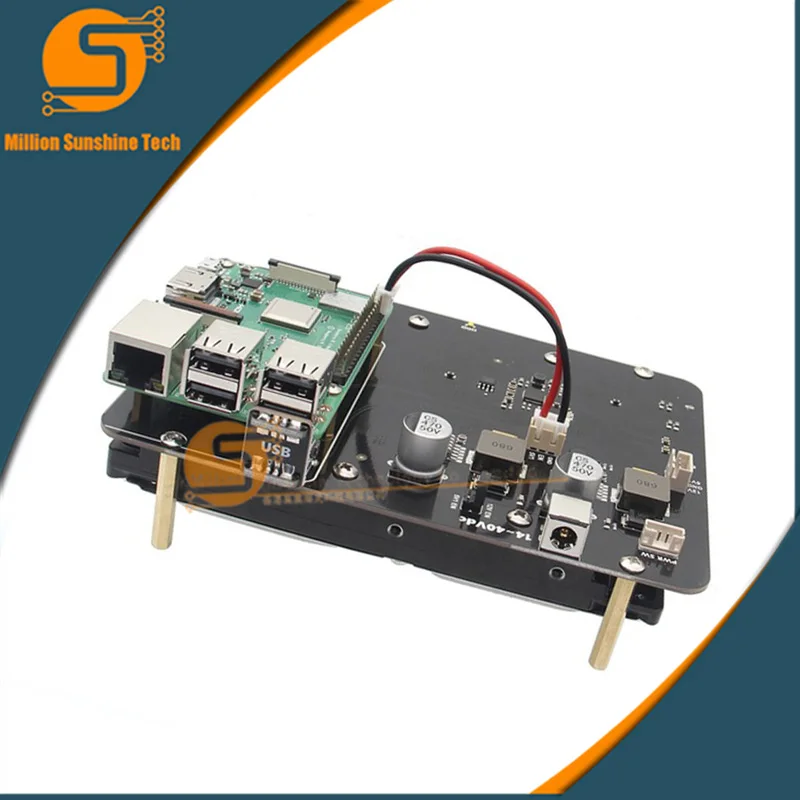 Raspberry Pi 3 Model B+(плюс) SATA 3,5 дюймов HDD жесткий диск хранения Плата расширения X830 модуль расширения для Pi3 B+/3B/2B/B
