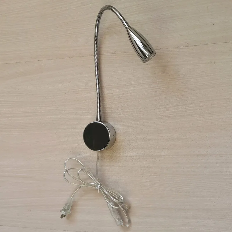 Topoch Plug in Indoor Настенные светильники матовый белый/черный/хром гибкий рычаг