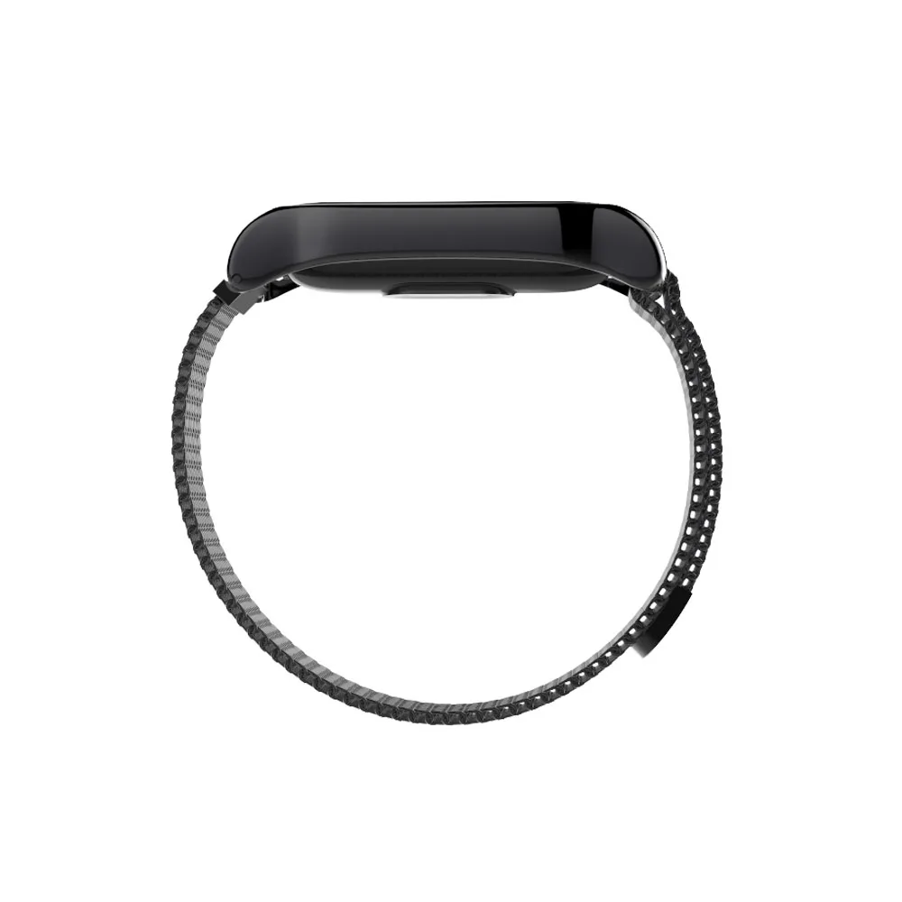 Металлический ремешок mi jobs для Xiaomi mi Band 2, браслет из нержавеющей стали без винтов для mi Band 2, сменный ремешок для mi Band 2