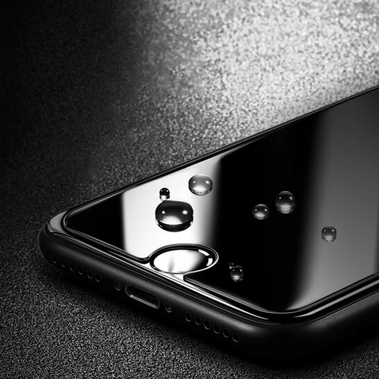 Закаленное стекло полное покрытие для iPhone X 8 7 Plus SE 6 S пленка на защитное экран