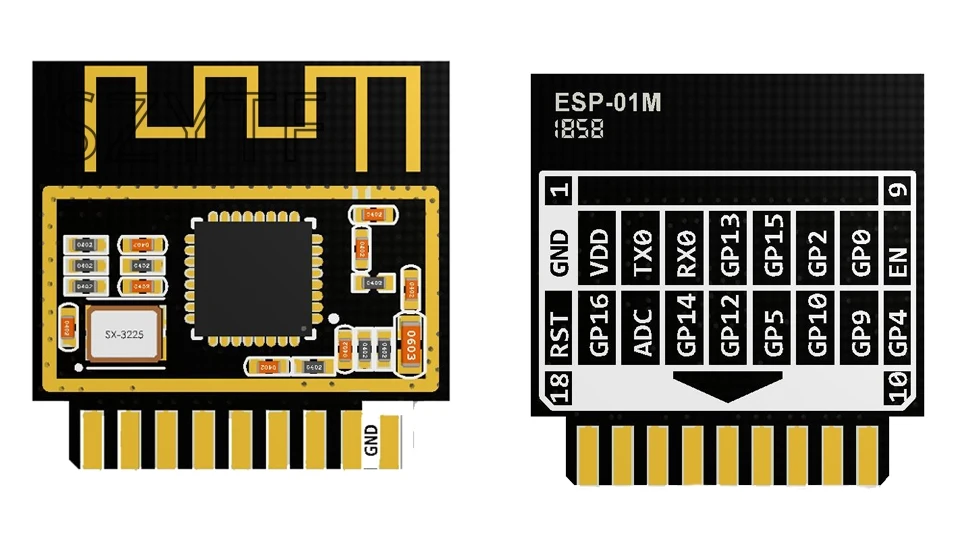 ESP8266 Беспроводная передача промышленный anxin esp-01m WiFi модуль