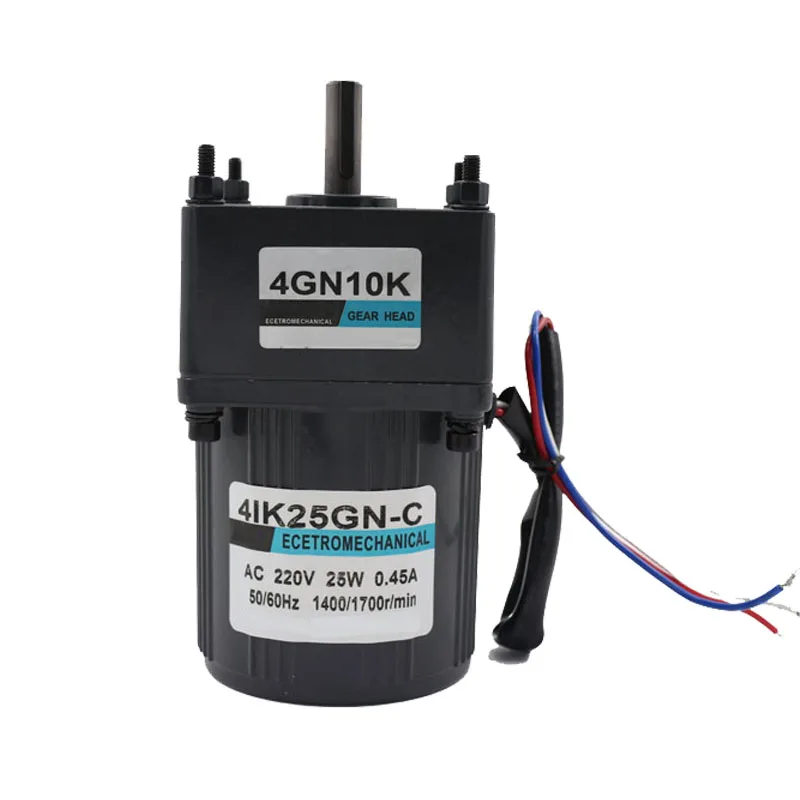4IK25GN-C AC 220V 25W Реверсивный однофазный двигатель с фиксированной скоростью |