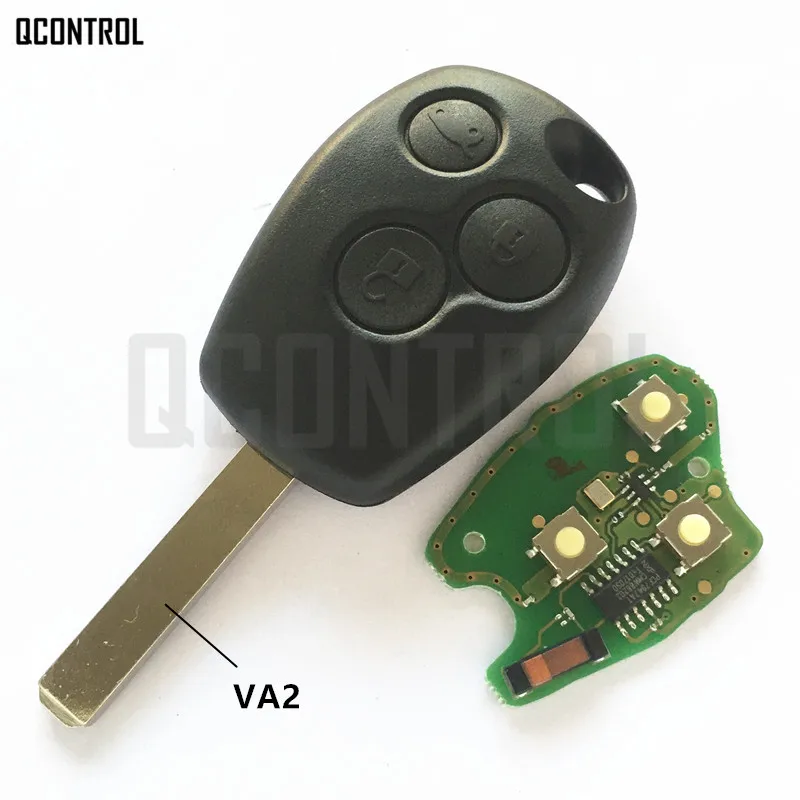 Автомобильный пульт дистанционного управления QCONTROL для Renault Clio Scenic Kangoo Megane 433 МГц