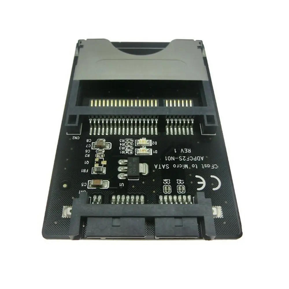 16Pin Micro SATA к CFast карты адаптер 1.8 дюймов жесткий диск случае SSD HDD CF Card Reader для
