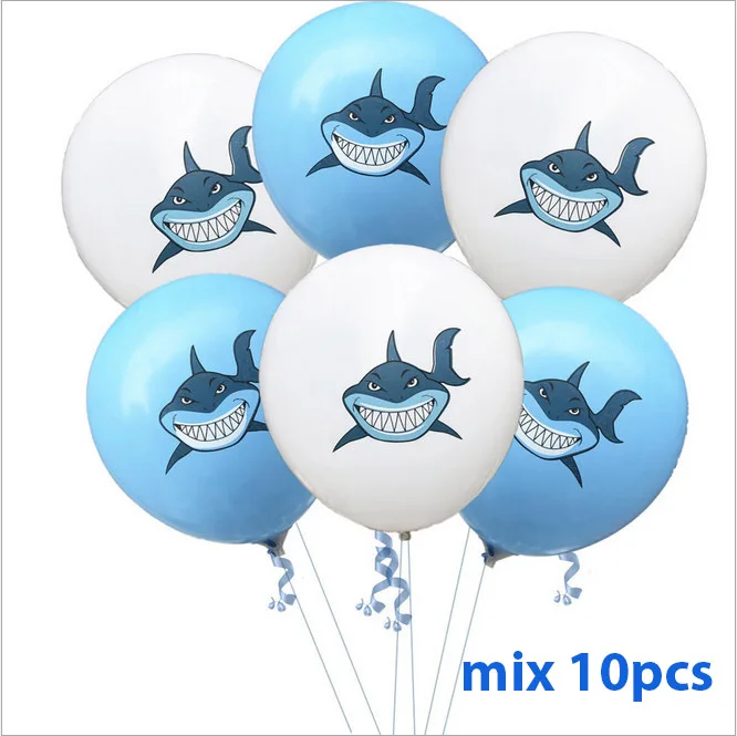 mix 10pcs 20 шт воздушные шарики из латекса с животными Тигр Зебра собака для вечеринки в стиле сафари джунгли вечерние шарики для День Рождения вечерние Декор Дети День рождения Globos - Цвет: mix 10pcs