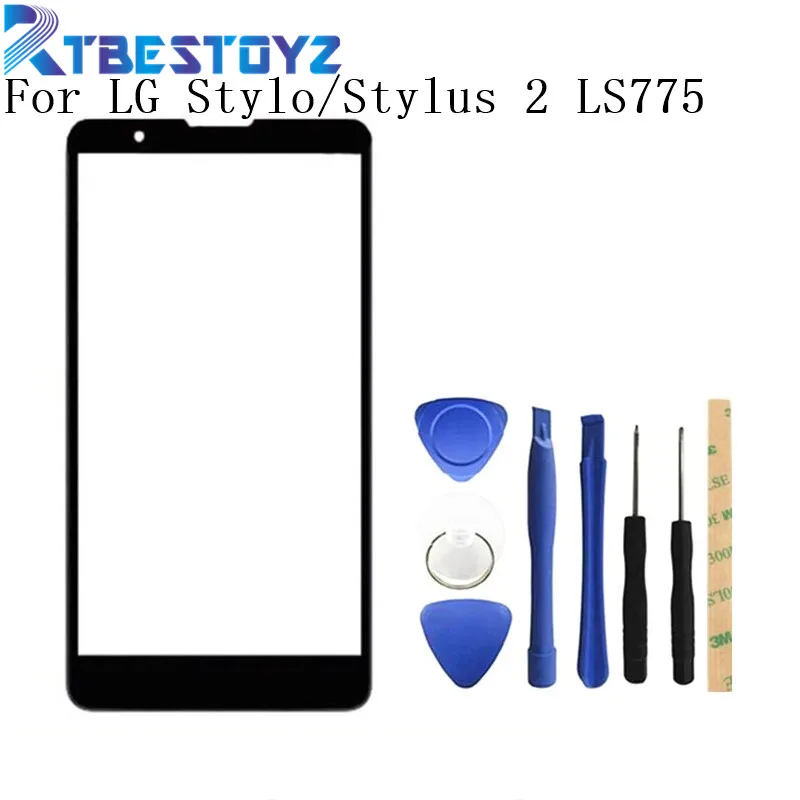 Передняя внешняя линза RTBESTOYZ стеклянный экран для LG Stylo/Stylus 2 LS775 K520 K540|Сенсорные