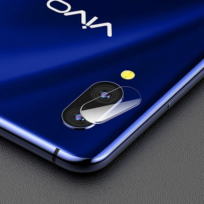 EXUNTON мягкая задняя крышка Камера объектив из закаленного Стекло для VIVO Y85 Y81 Y93 Y97
