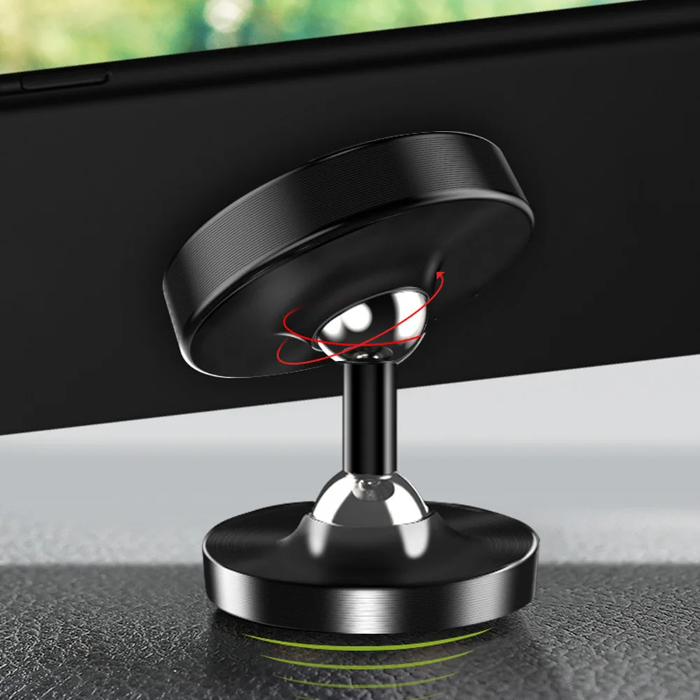 KISSCASE Magnetic Phone Holder Luminous Auto Magnet Car Holder For iPhone Xr xs Support Smartphone Voiture Air Vent Mount Clip