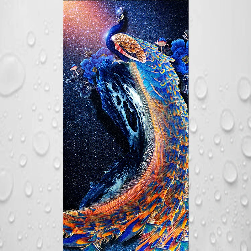 Алмазная живопись набор сделай сам детская игрушка снег волк волки животные