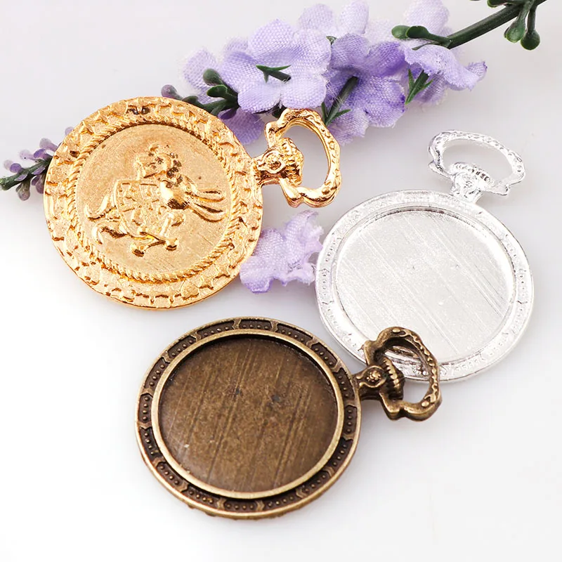 

Винтажный надувной Рог кроликов, антикварная металлическая полая рама соединитель подвеска-Шарм, фурнитура для ювелирных изделий DIY