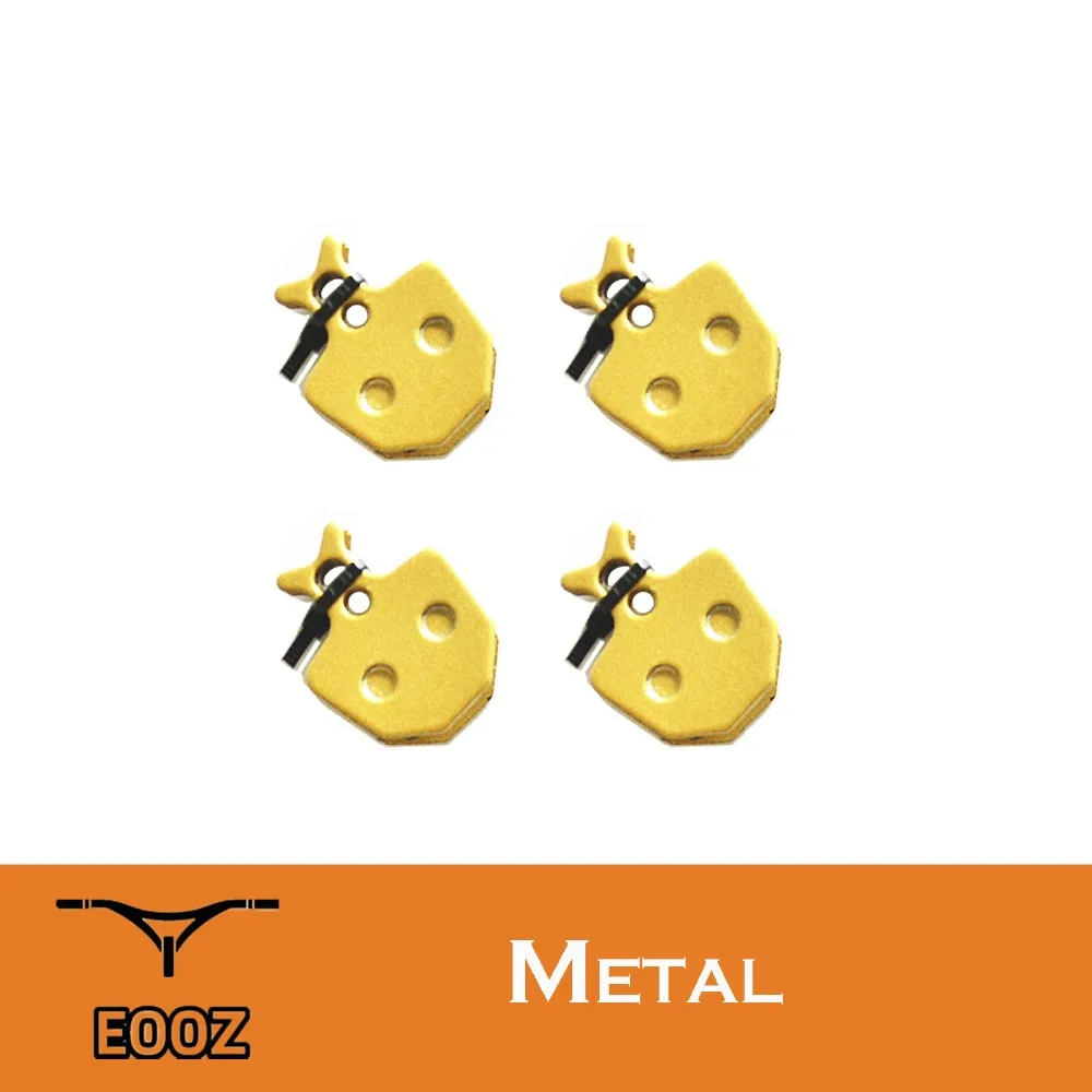 

EOOZ 4 Pairs Metal Bicycle Metallic disc Brake Pads For FORMULA ORO K18 K24 Puro