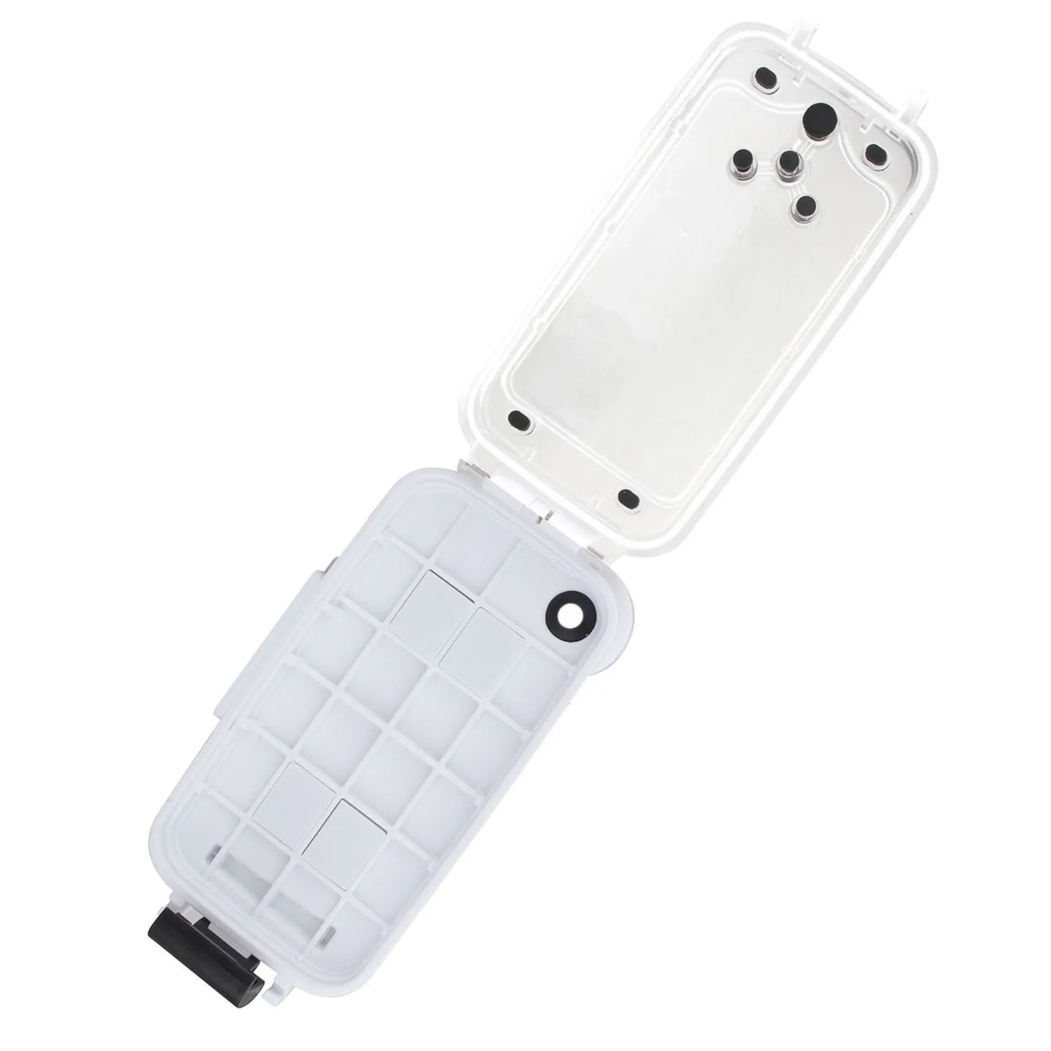 Meikon EasyDive 40m/130ft Waterproof Underwater Diving Housing Case for iPhone 7 Plus Photo Shooting - White Black | Электроника