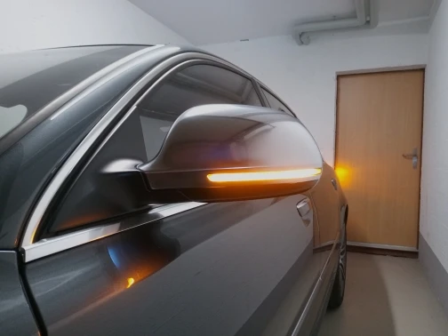 Поворотные сигналы последовательного зеркала для Audi A6 C6 4F A4 A5 Q3 SQ3 A3 8P S4 S5 S6 B8 B8.5