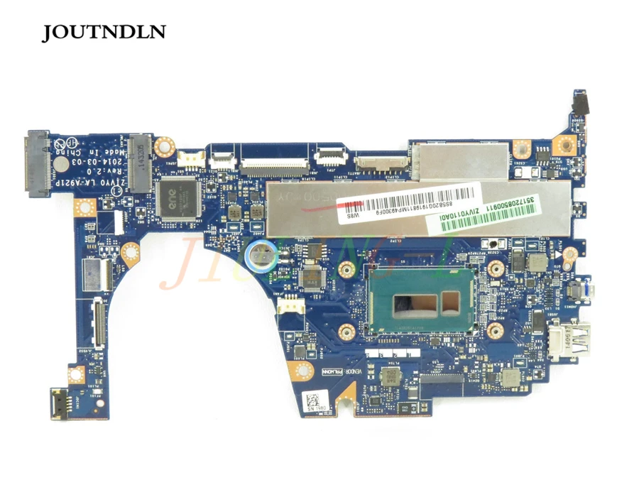 JOUTNDLN для Lenovo Yoga 2 13 серия материнская плата ноутбука W/i5 4210U CPU 4G 5B20G1919811 ZIVY0 LA