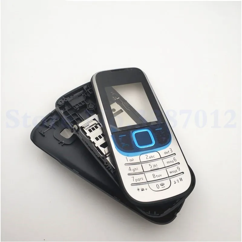 10 шт./лот хорошая оригинальная Задняя крышка батареи корпус для Nokia 2330 Крышка