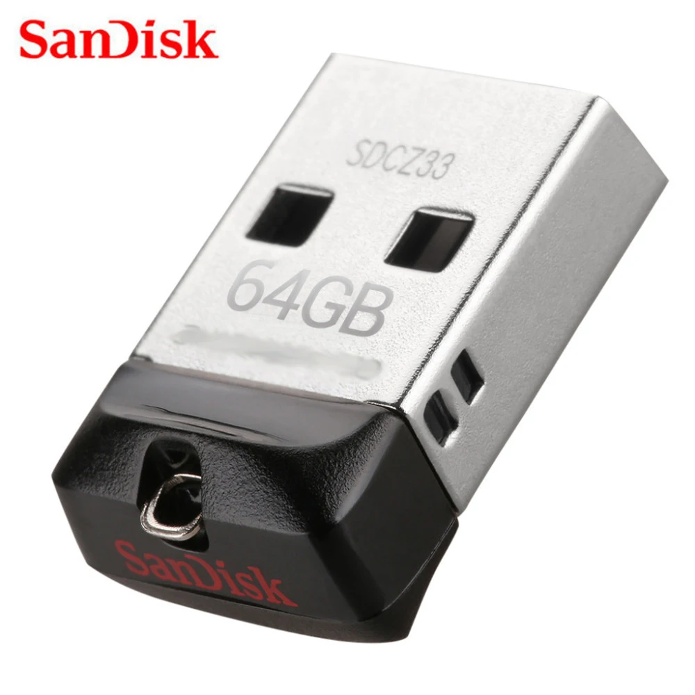 SanDisk USB флэш накопитель 32 ГБ 16 8 Мини CZ33 2 0 Флешка поддержка официальное