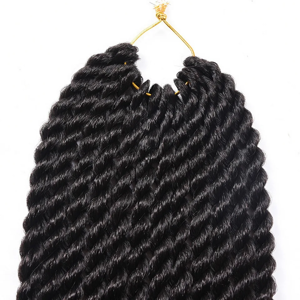 Yiyaobess 12strands 18 &quotKanekalon Grey Ombre Сенегальский крутить крючком косы волос