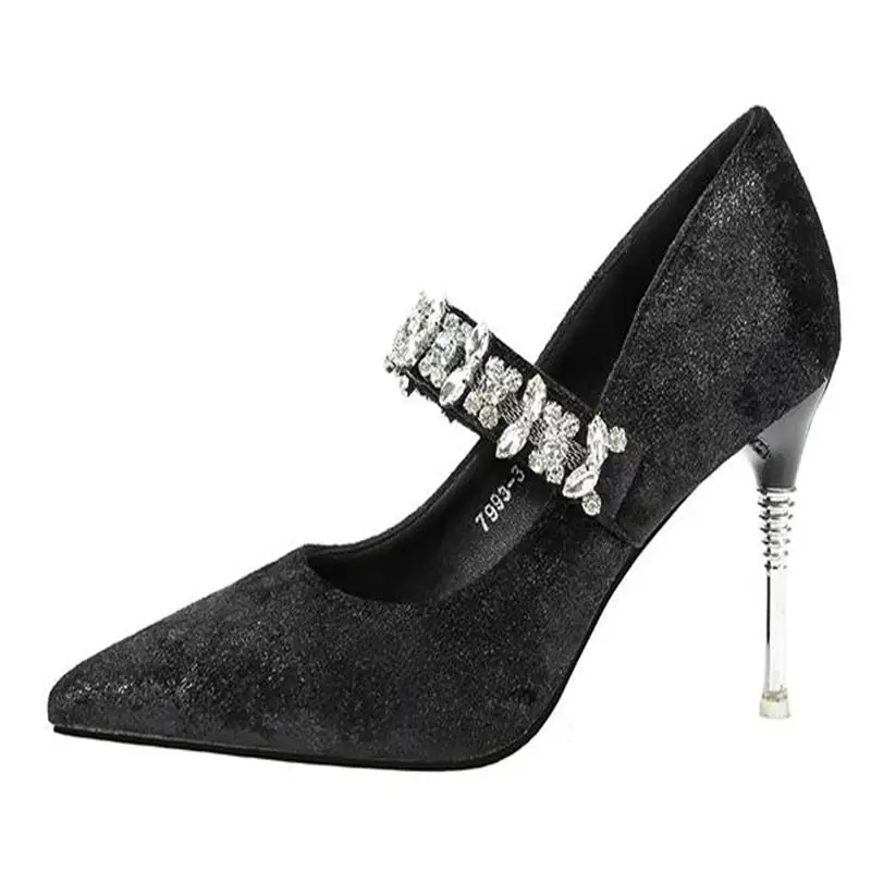 FragrantLily Spring Autumn New Women High Heels Sexy Suede Pointed Shallow Mouth Stiletto High-Quality Fashion Shoes | Обувь