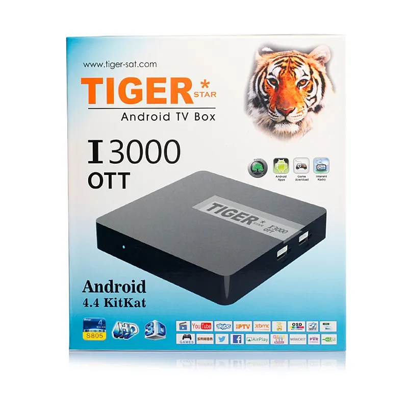 Tiger Star I3000 Отт Android tv box IP телевидение с арабскими каналами более 700 каналов|arab iptv