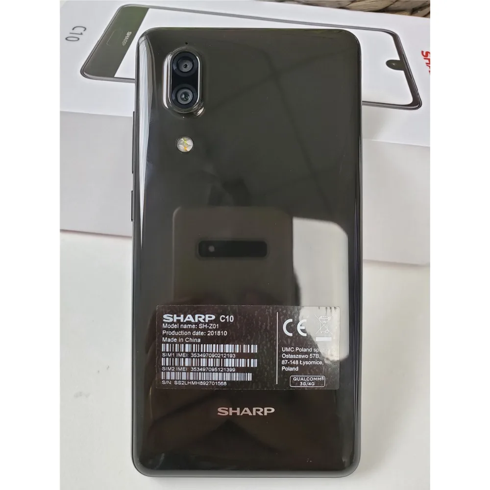 SHARP AQUOS S2 C10 мобильные телефоны Android 8 0 4 Гб + 64 5 ''FHD Snapdragon 630 2 ГГц Восьмиядерный