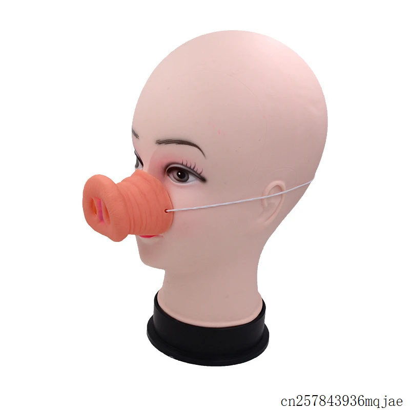 100 шт. нос свиньи клоун одеваются костюм реквизит силиконовый латекс Копилка носы