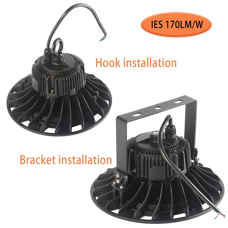 

10pcs 170lm/W 100W 150W 200W led commercial lights UFO Led lamp led ufo highbay,IP65waterproof led work light .
