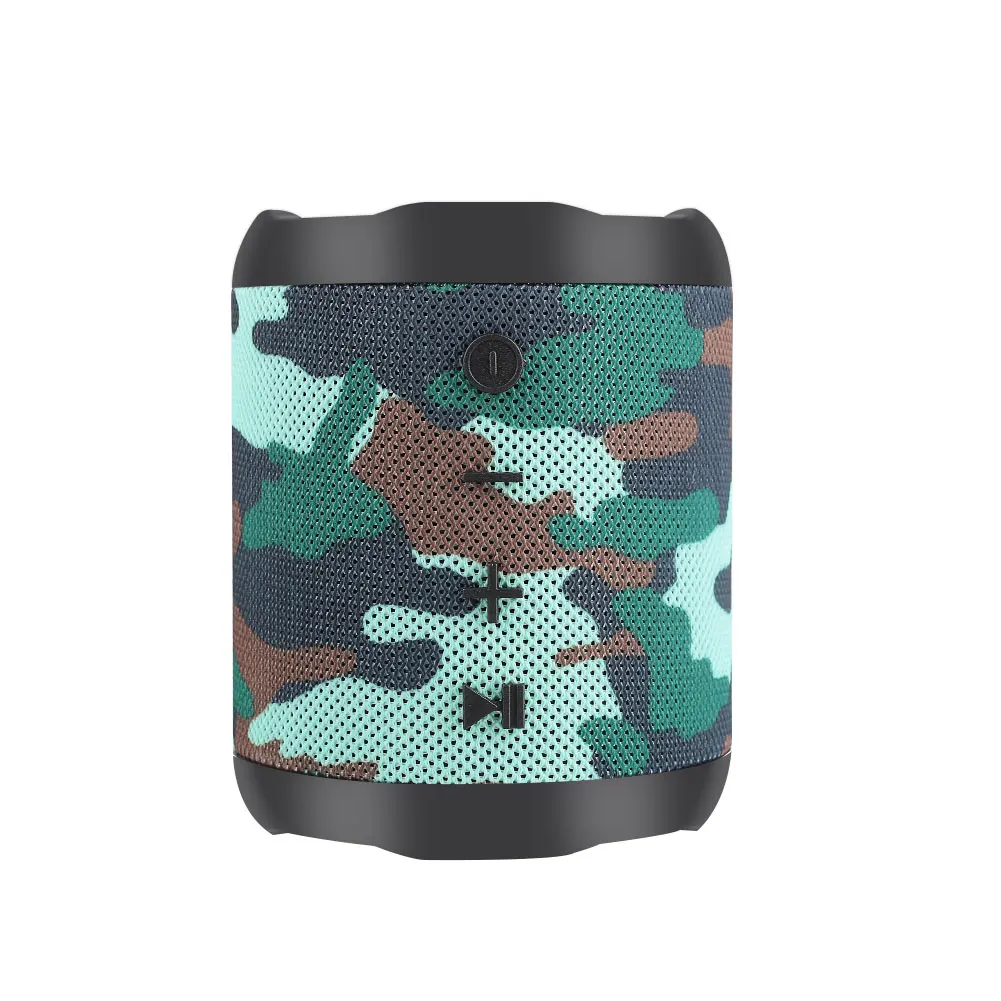 camouflage Открытый Bluetooth динамик s сабвуфер беспроводной стерео динамик Портативный громкой связи вызов сабвуфер Bluetooth динамик водонепроницаемый - Цвет: camouflage