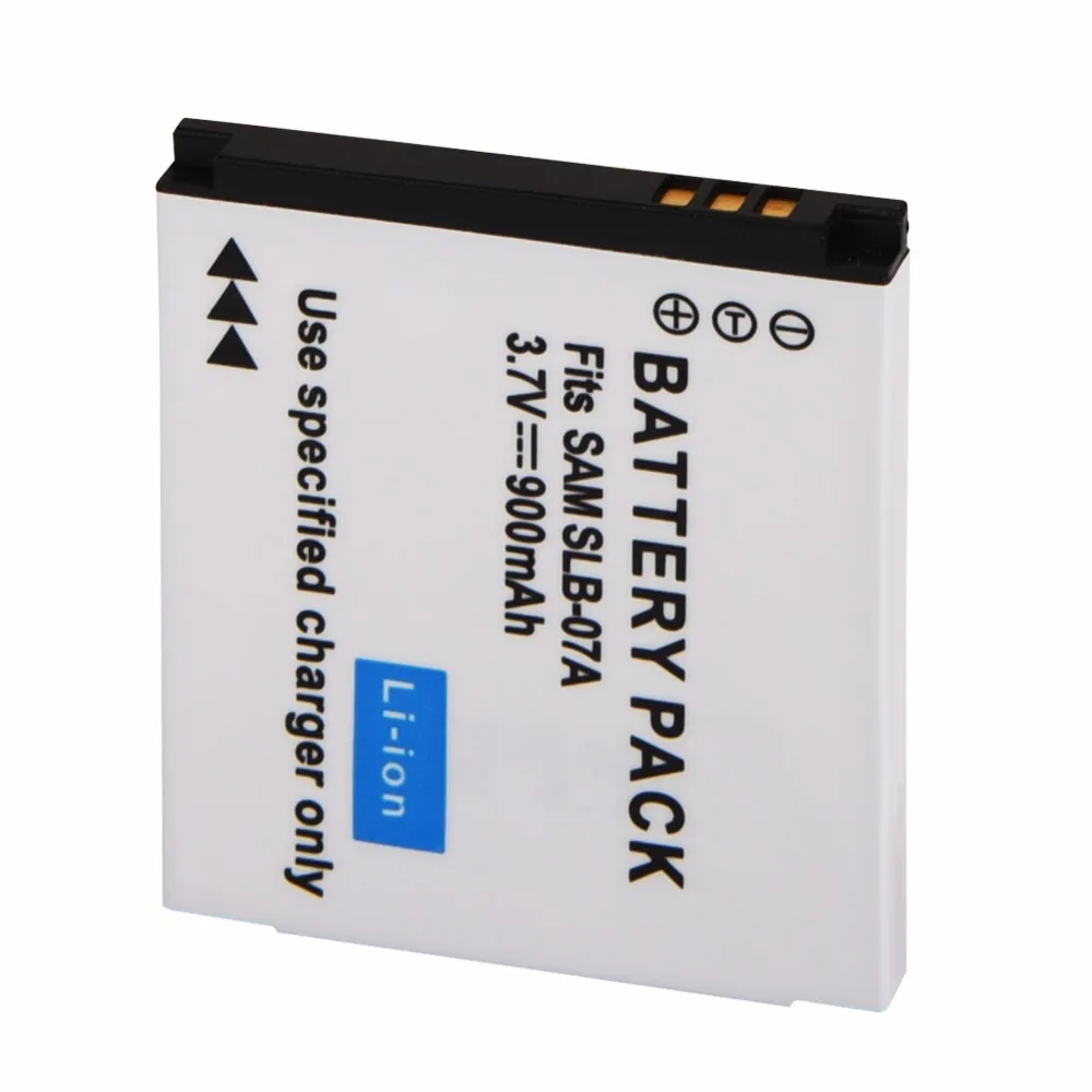 1 шт. 900 мА/ч SLB 07A запасные батареи для камеры Samsung ST45 ST50 ST500 ST550 ST600 PL150 камеры|camera battery