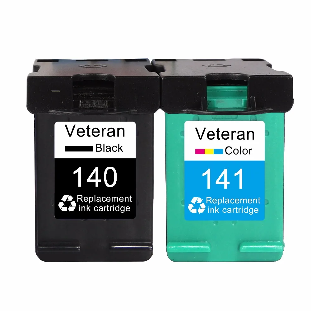 Ветеран 140XL 141XL Совместимый картридж для hp 140 141 hp140 hp141 для Photosmart C4583 C4283 C4483 C5283 D5363 принтер