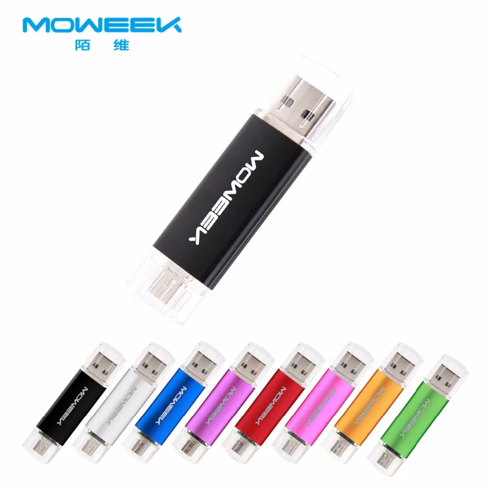 Moweek M31 модные OTG USB флеш-накопитель 64Гб металлический 4 ГБ 8 оперативной памяти 16 Гб