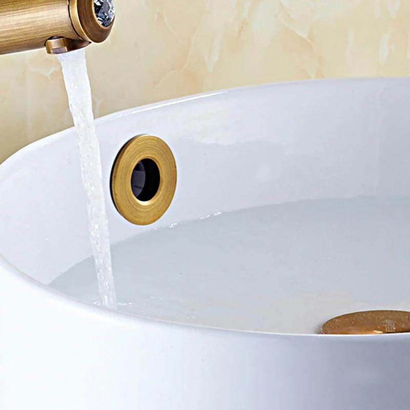 Творческий Ванная комната перелива отверстие Чехлы для мангала бассейна