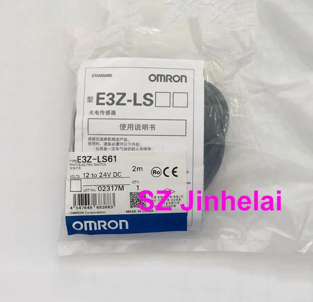 

100% Аутентичный оригинальный E3Z-LS61 OMRON фотоэлектрический переключатель 12-24VDC 2 м