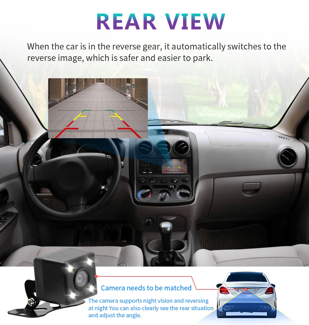 Bluetooth 4.0 Multimedia Autoradio FM Aux 4.1 Inch HD Touch Screen For Car Radio Rear Camera MP5 Stereo Audio MP3 Music Player | Автомобили