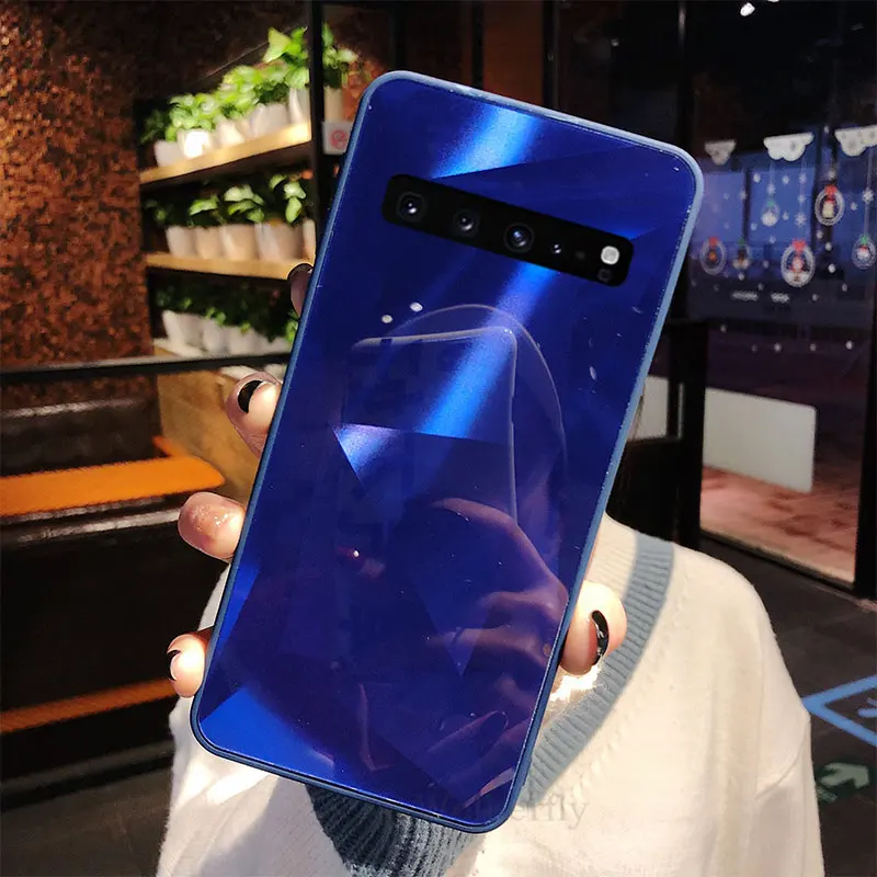 Зеркало Алмазный чехол для samsung Galaxy A50 A70 A30 A20 A10 M10 M20 M30 S10E S8 S9 S10 плюс J6 J4 Prime A8 A6 плюс A7 крышка