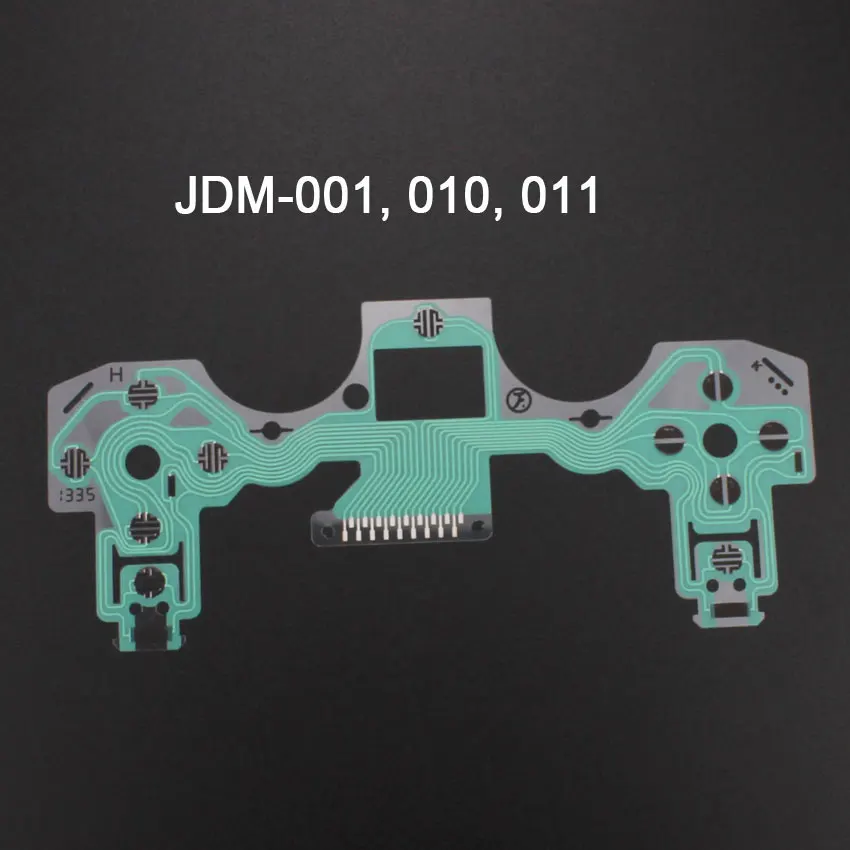 YuXi JDM JDS 001 010 011 030 040 055 для sony DualShock 4 проводящая пленка клавиатура для PS4 Pro тонкий Контроллер печатной платы схема лента