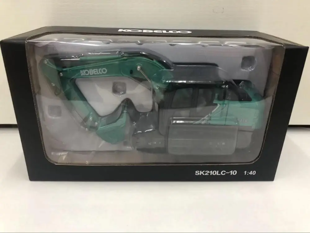 Kobelco SK210LC-10 экскаватор металлические гусеницы открытая дверь 1:40 литье под давлением Инженерная модель автомобиля Модель в коробке
