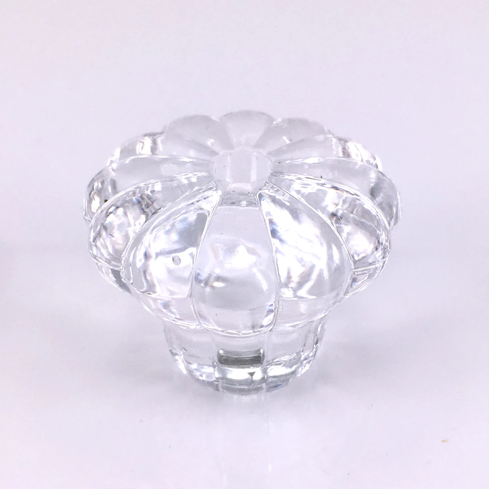 

12PCS 37*29mm Modern Acrylic Knobs and Handles Cupboard Door Drawer Kitchen Pull Handle Knob