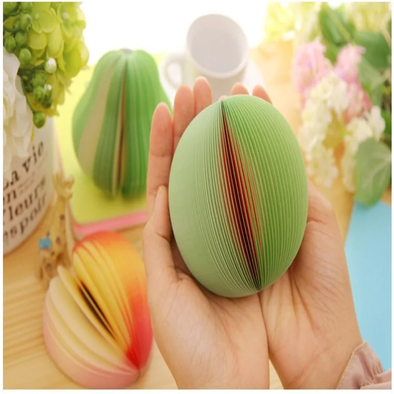 Красочный блокнот в виде фруктов милый мультяшный яблока офисные и школьные