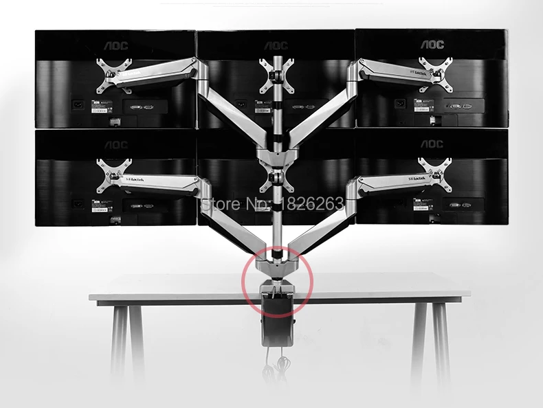 Высококачественный Настольный зажим для полного движения 10 &quot 24&quot 6 ЖК экран